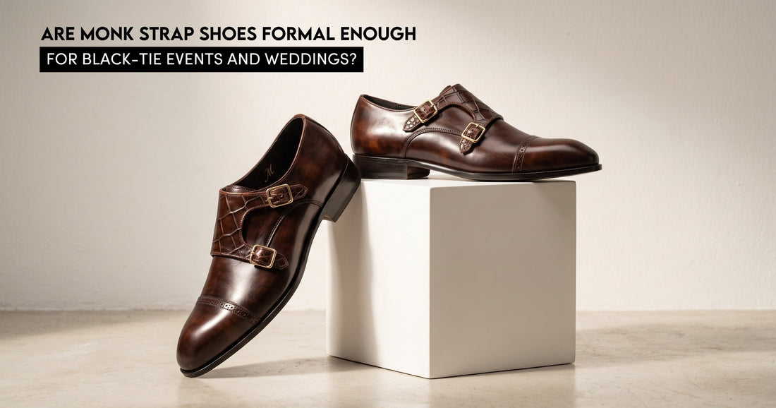 Are Monk Strap Shoes Formal Enough for Black-Tie Events and Weddings?