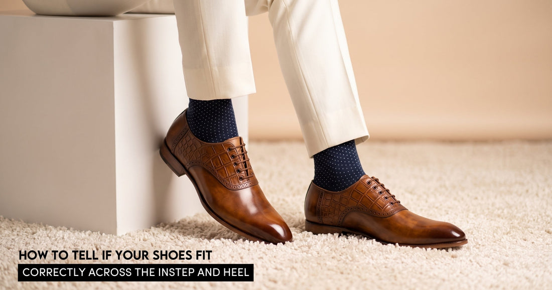 How to Tell If Your Shoes Fit Correctly Across the Instep and Heel