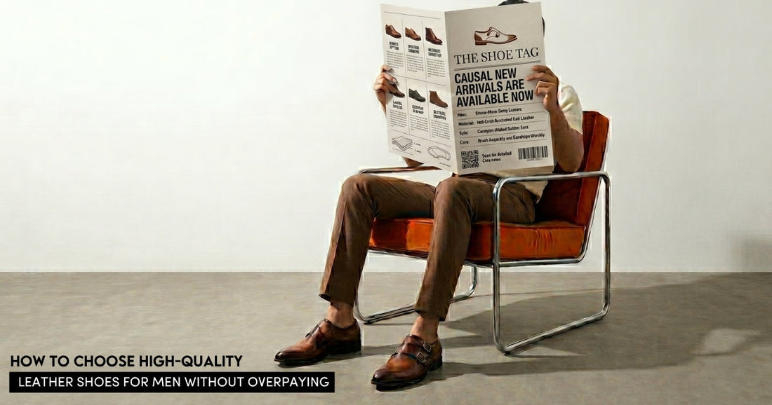 How to Choose High-Quality Leather Shoes for Men Without Overpaying